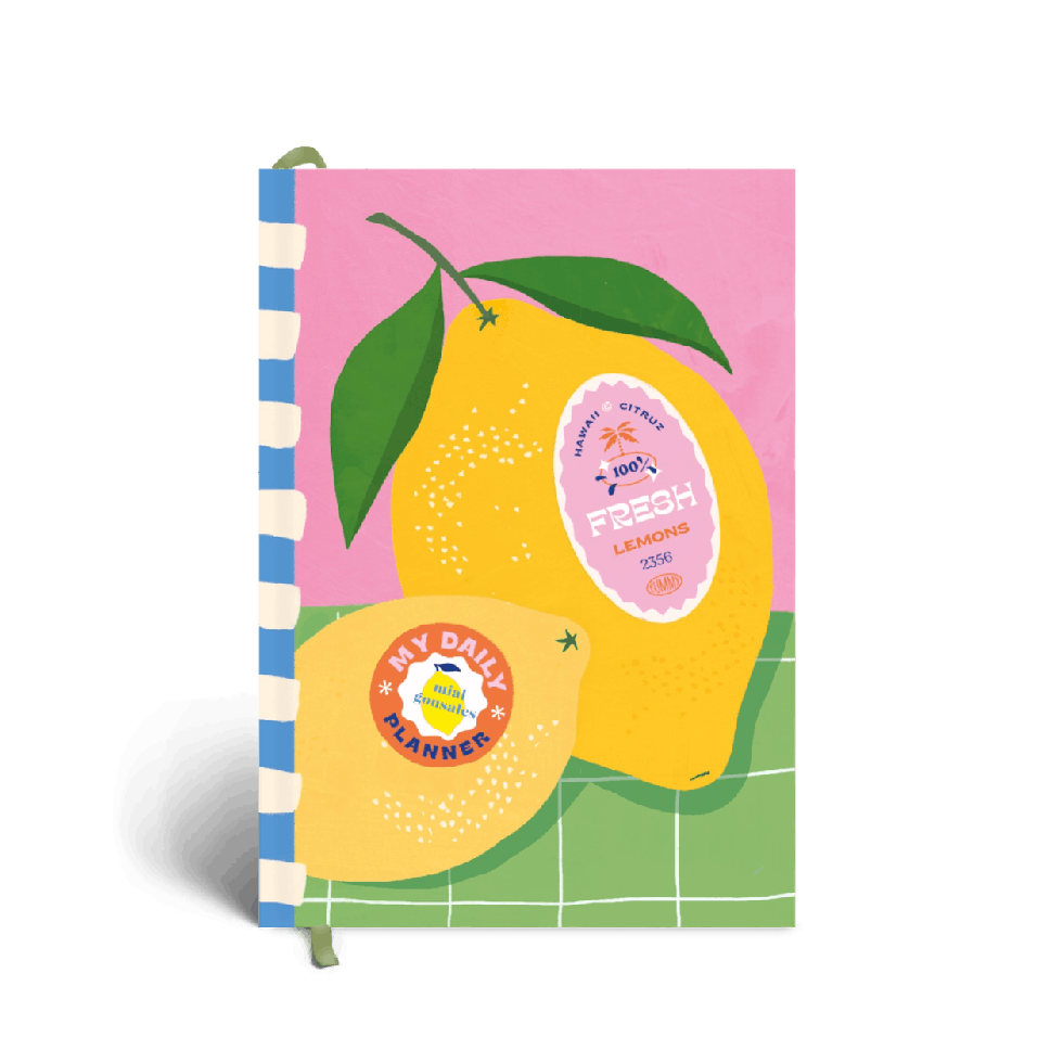 Fresh Lemons Planner by Papier