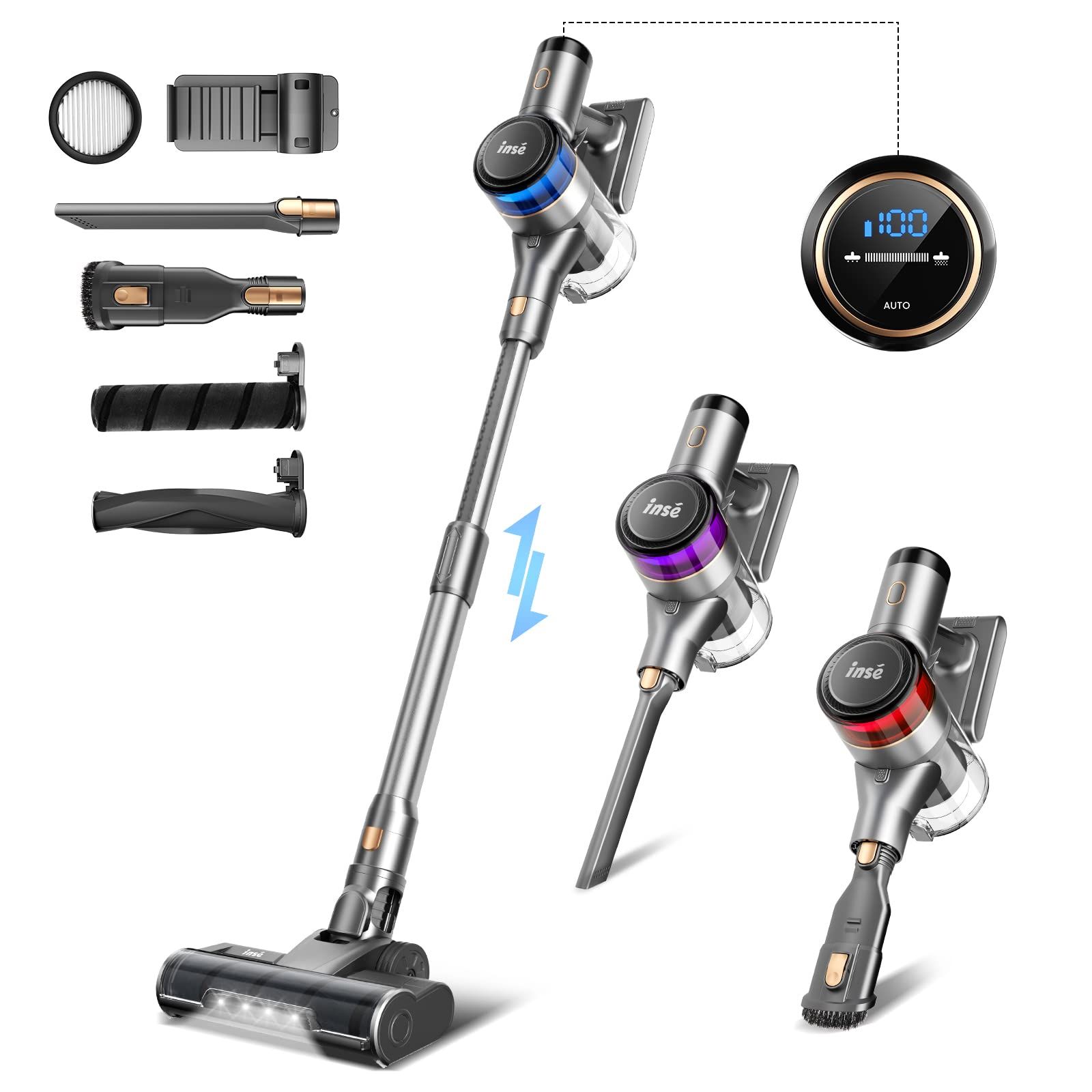 Inse cordless vacuum discount reviews