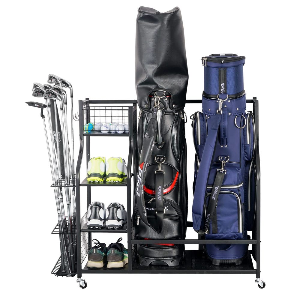 Golf Storage Garage Organizer Golf Storage Garage Organizer