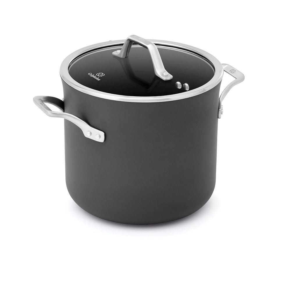 Signature Hard-Anodized Nonstick Stock Pot with Cover