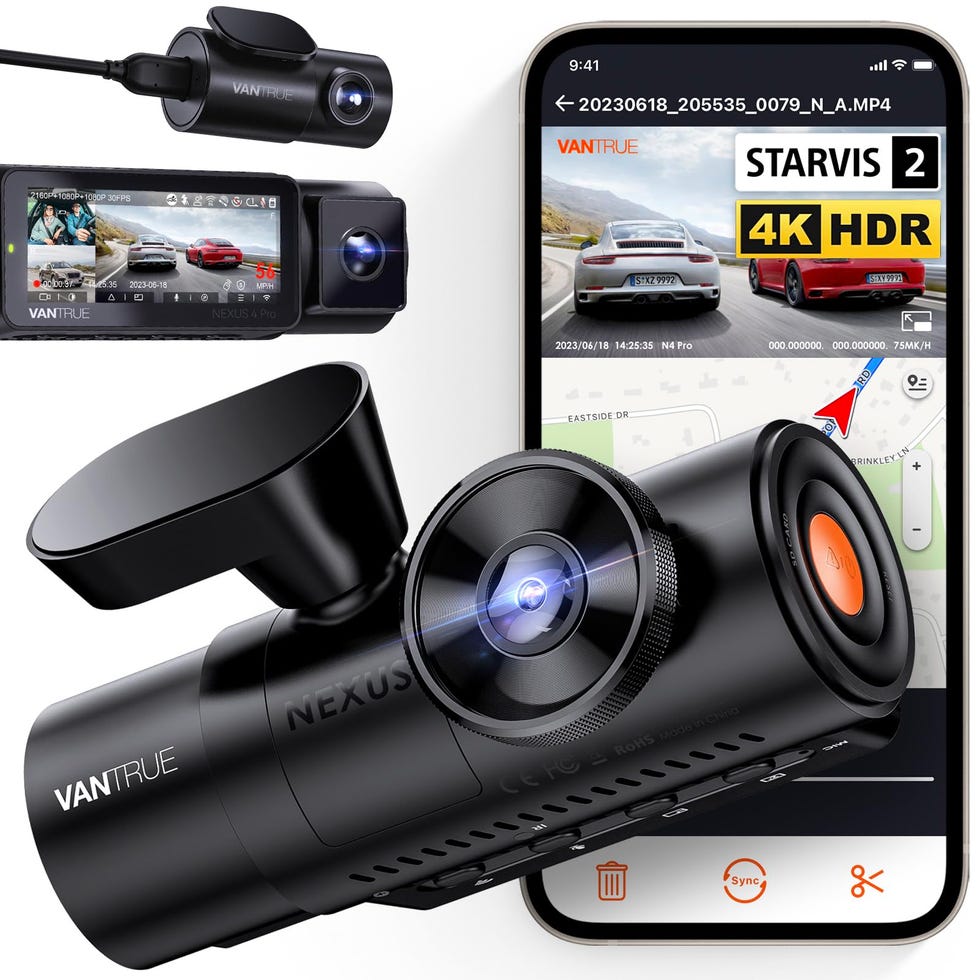 N4 Pro 3 Channel 4K WiFi Dash Cam