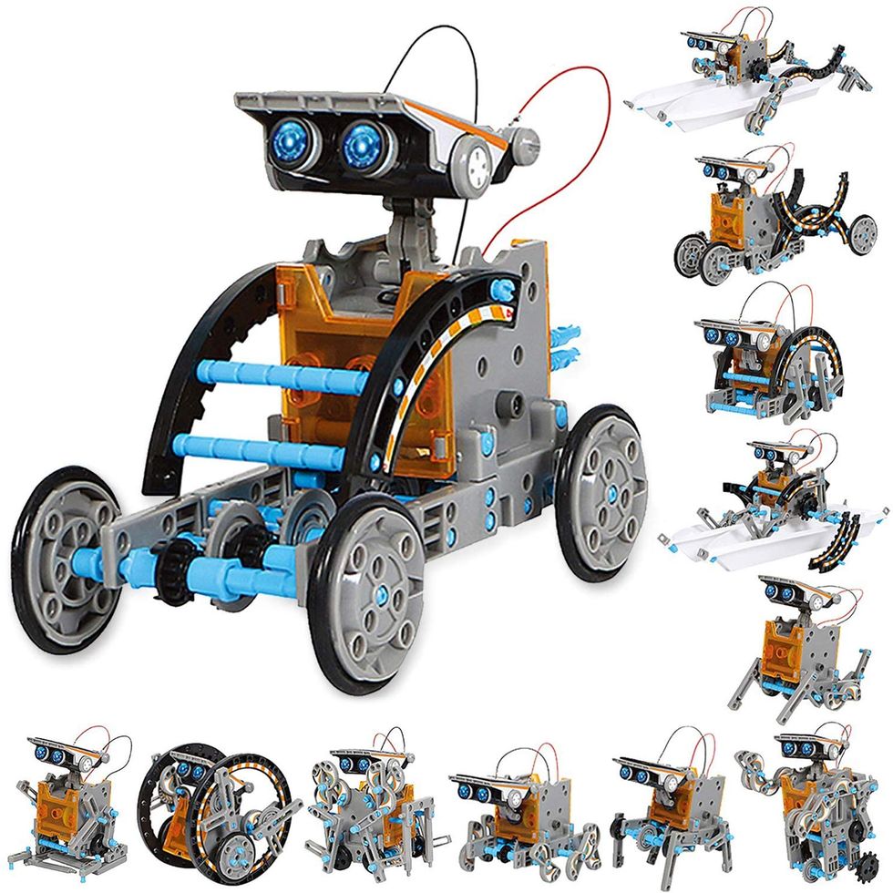 12-in-1 Education Solar Robot Toy