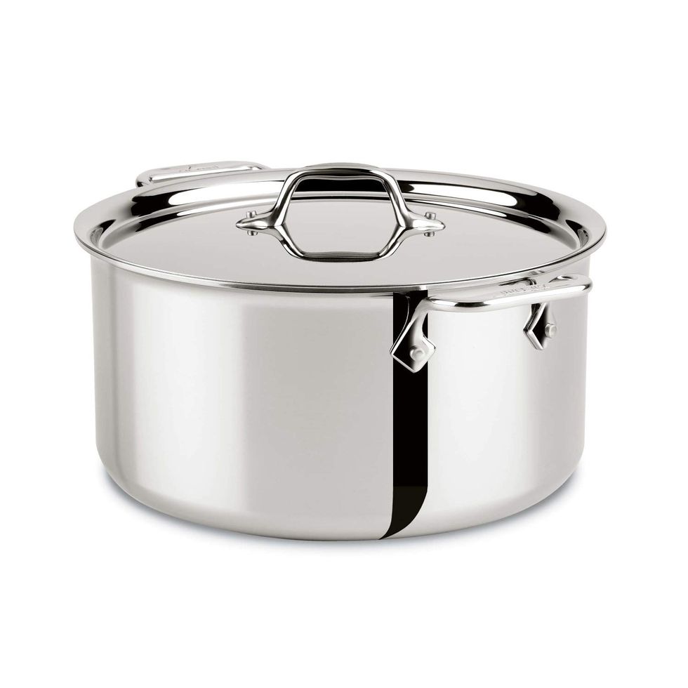 Stainless Steel Tri-Ply Bonded Stockpot with Lid