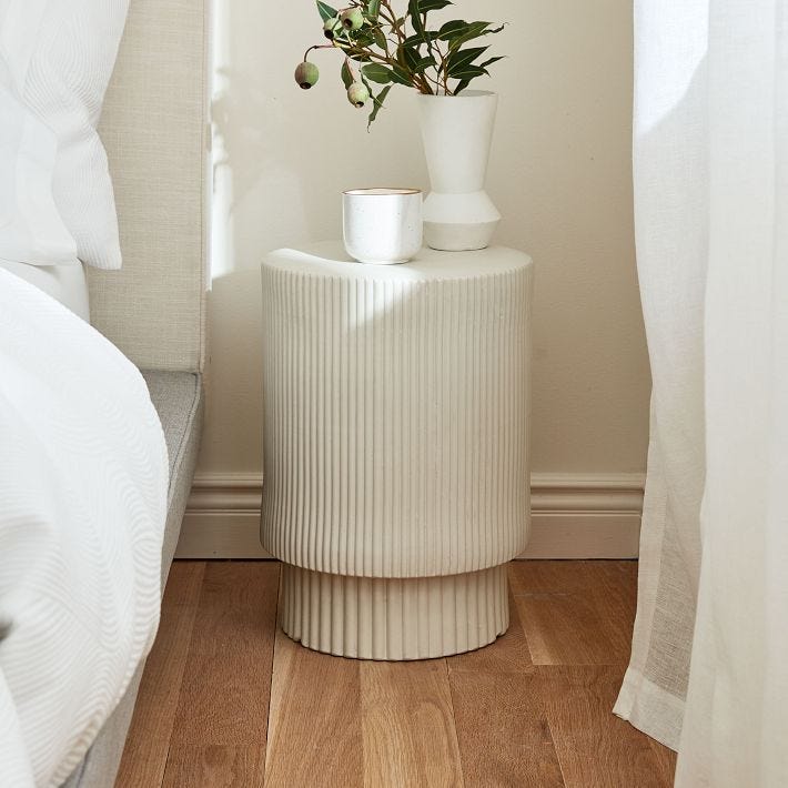 Fluted Nightstand Fluted Nightstand