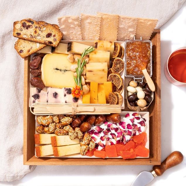 Fully-Arranged Cheese Board for 2-3