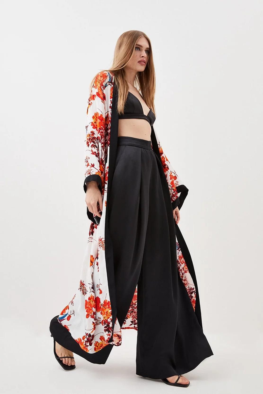 Maxi deals kimono duster