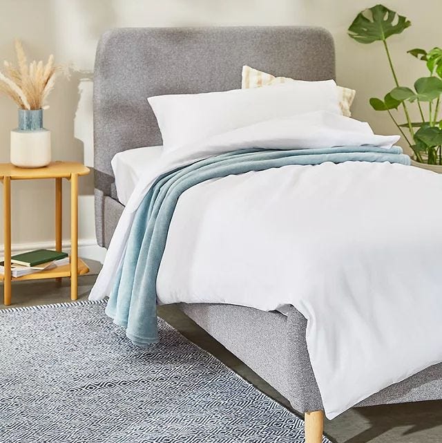ANYDAY Bonn Child Upholstered Gray Bed Frame ANYDAY Bonn Child Upholstered Gray Bed Frame