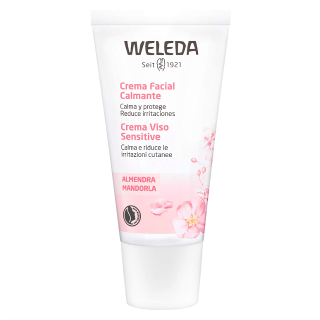 Crema facial calmante de Weleda