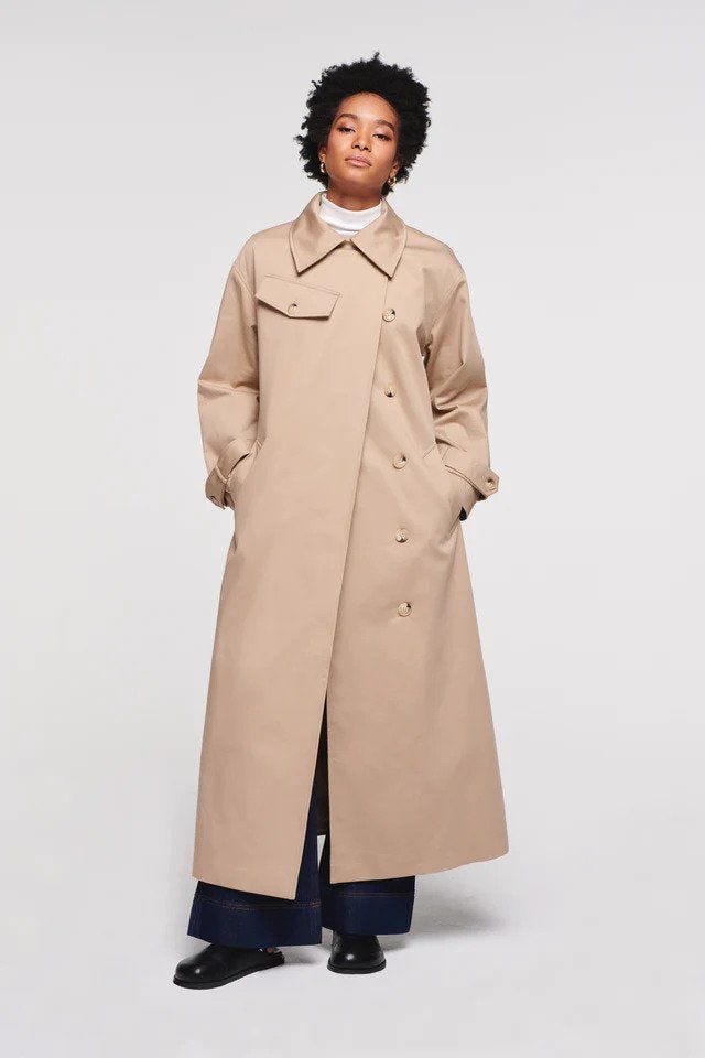 Gilda Maxi Trench Coat