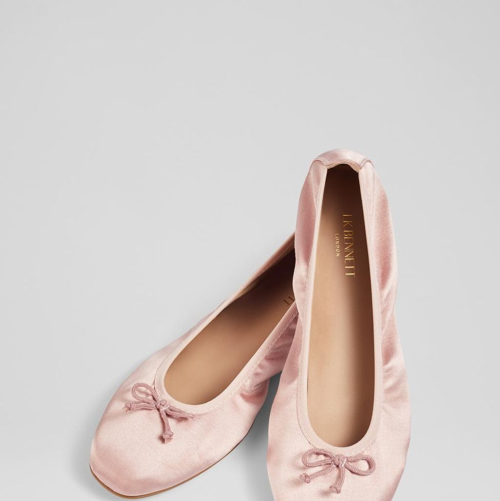 Cher leather ballet flats