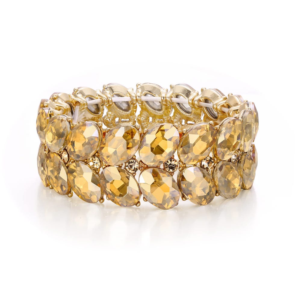 Crystal Rhinestone Stretch Bracelet
