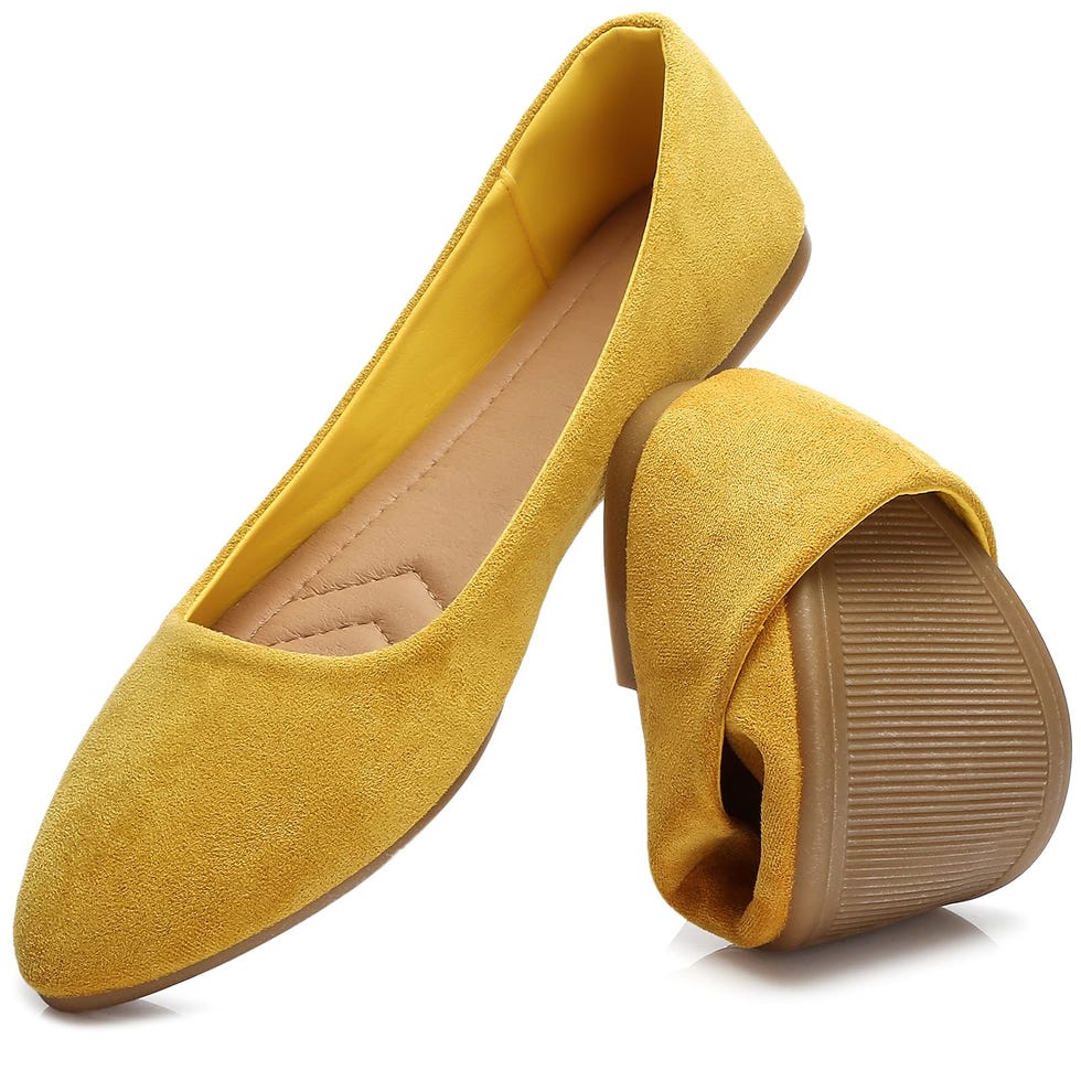 uede Pointed Ballet Flats 