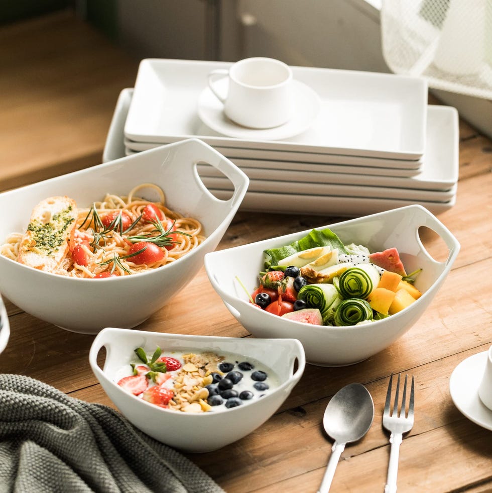 Porcelain Serving Bowl Set 