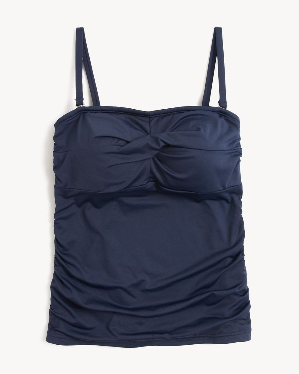 Buy Blue Tummy Control Tankini Top from the Next UK online shop