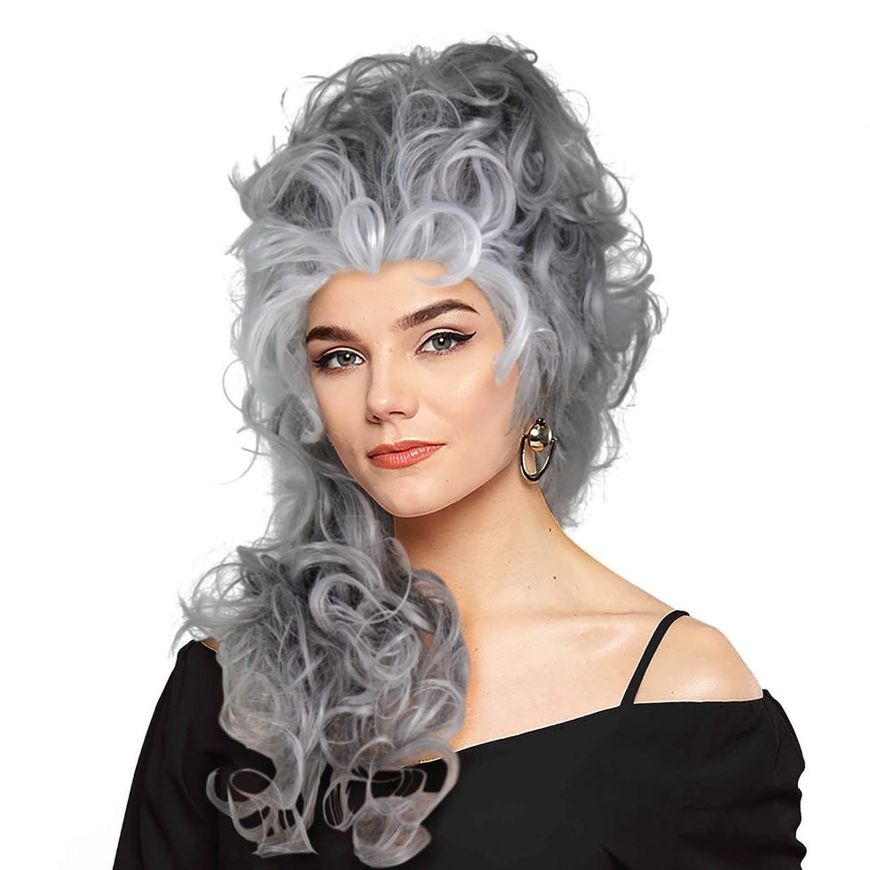 Gray Wavey Wig 