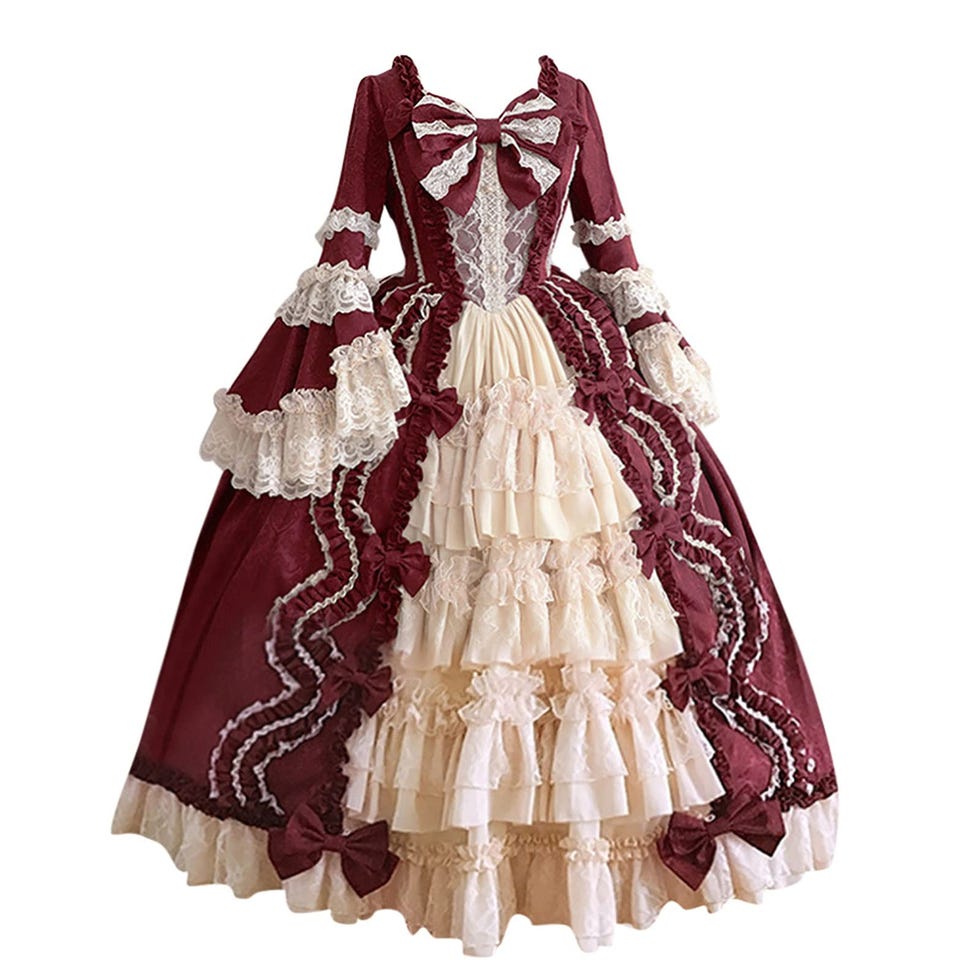 Court Style Victorian Dress 