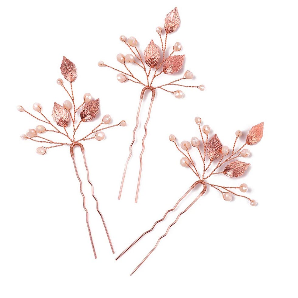 Rose Gold Hair Pins 