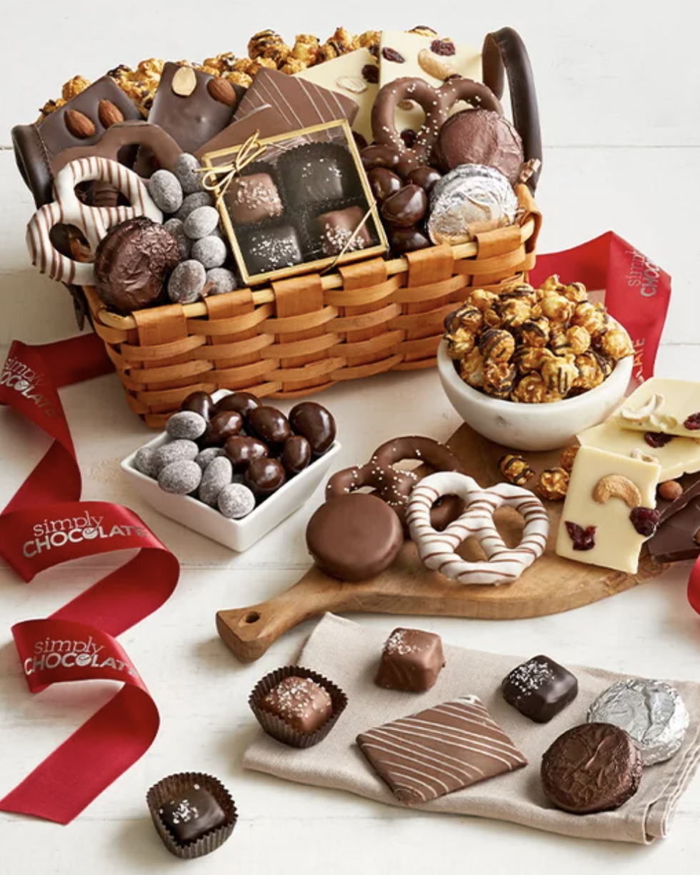 Simply Chocolate Splendid Sweets Basket