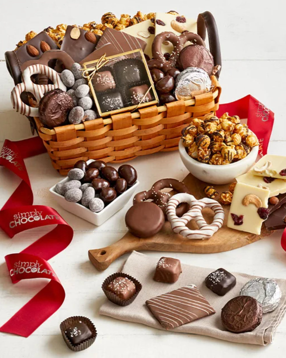 Simply Chocolate Splendid Sweets Basket