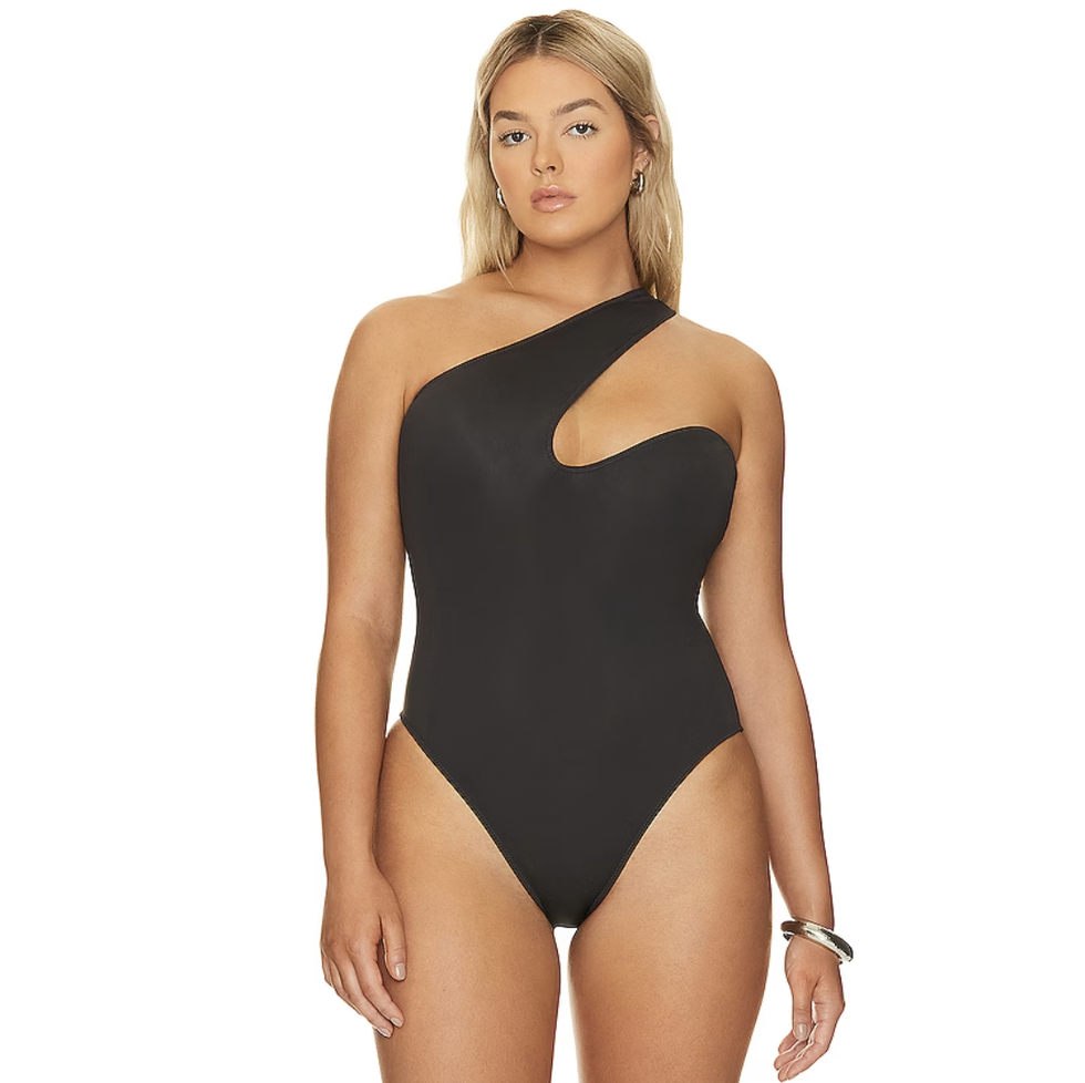 Antibes One-Shoulder Swimsuit