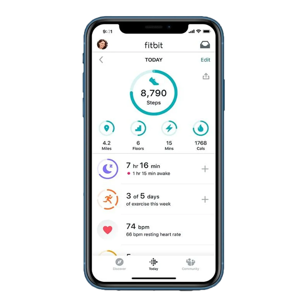 Fitbit Mobile Track