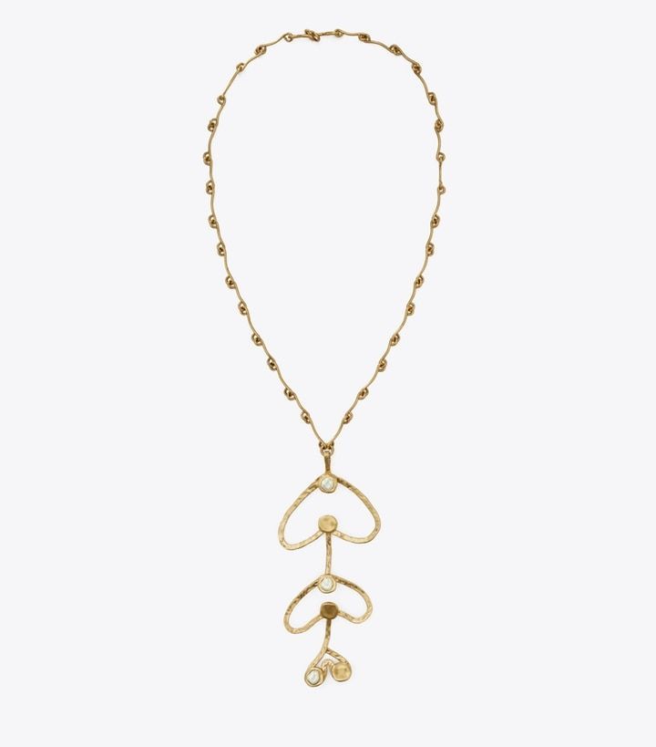 Tory burch wishbone on sale necklace