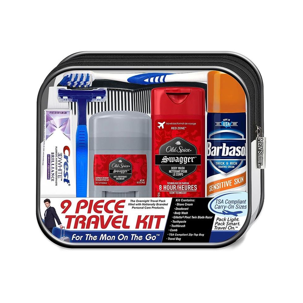 Deluxe, 9-Piece Kit with Travel Size TSA Compliant Essentials  