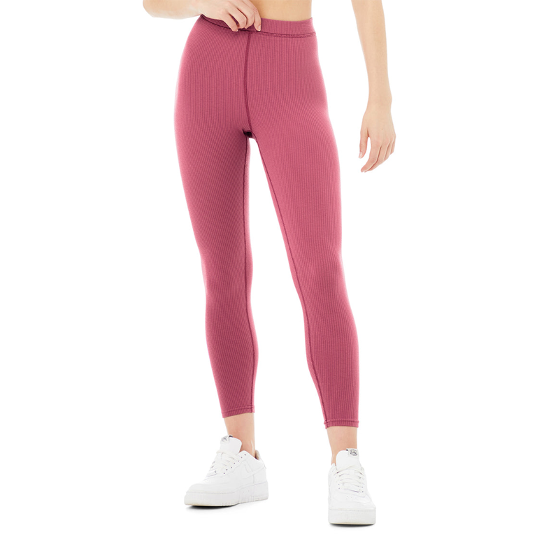 Ribbed High-Waist 7/8 Blissful Legging