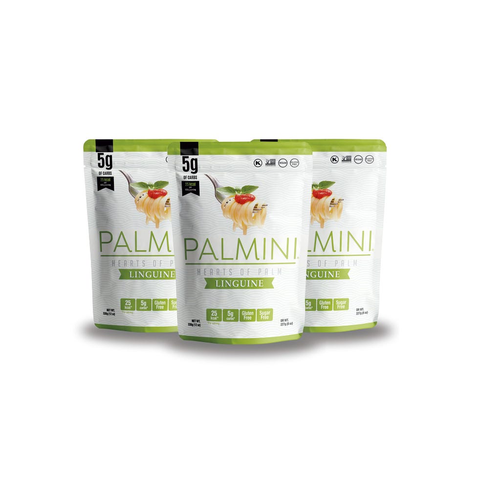 Pasta Linguini - the heart of the palm 