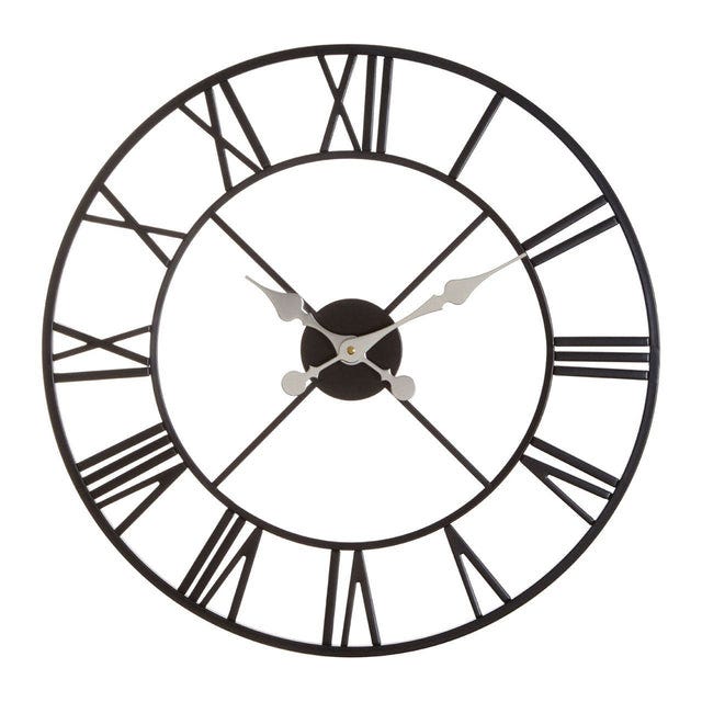 Zegna wall clock in black Zegna wall clock in black