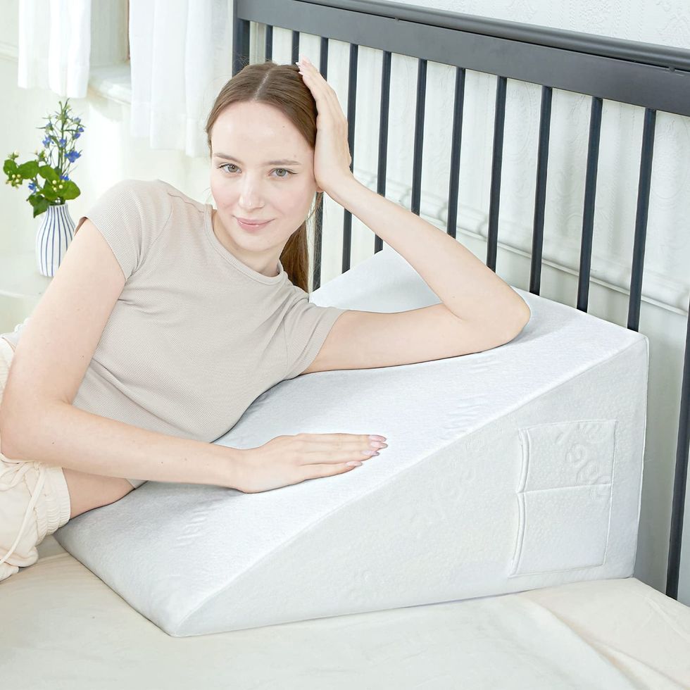 Bed Wedge Pillow, Wedge Pregnancy Pillow, For Sleeping, Memory