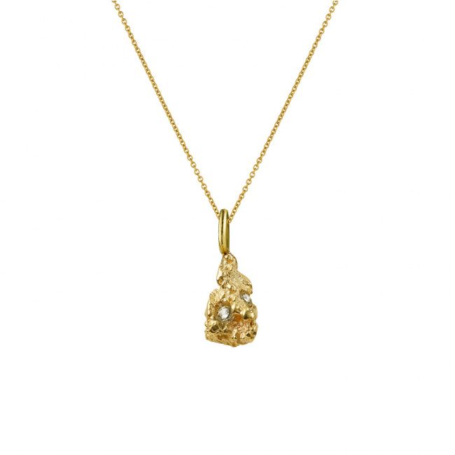 Yukon gold nugget pendant, real gold nugget necklace for men and women –  CrazyAss Jewelry Designs