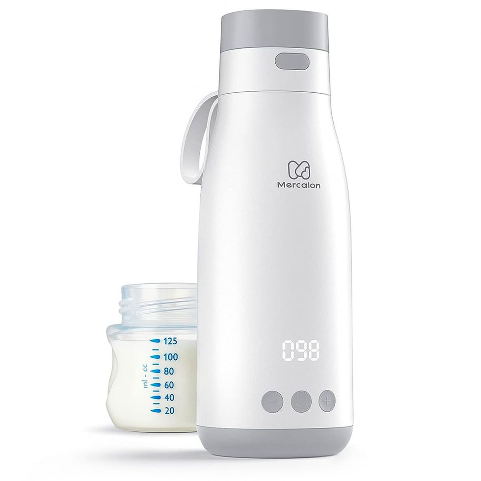 Momcozy Cordless Portable Baby Bottle Warmer for Travel