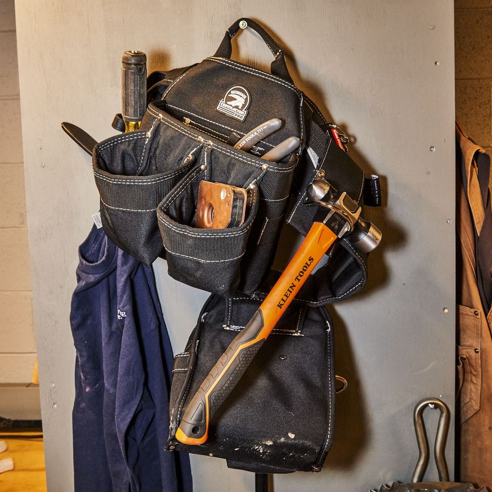 Tool Bag w/ Metal Frame & Ready To Work Station - Carpenter