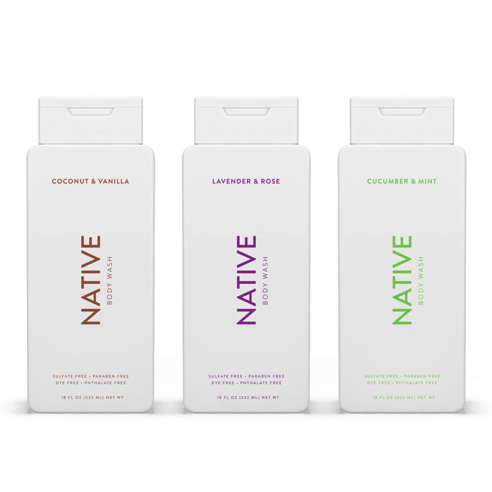 Body Wash — Coconut & Vanilla, Lavender & Rose, Cucumber & Mint 18 oz - Pack of 3