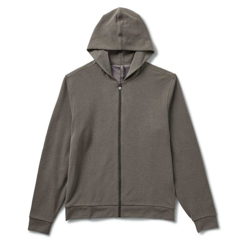 Performance Waffle Zip Hoodie