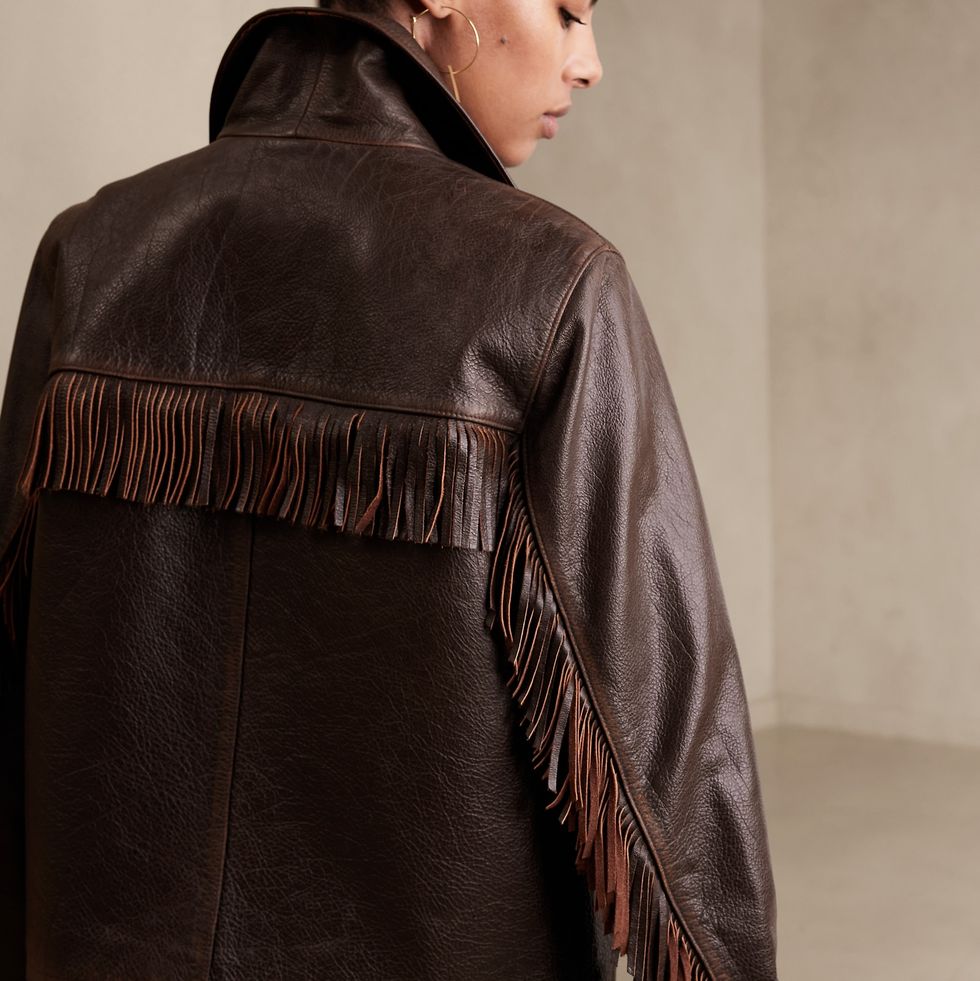 Saguaro Fringe Leather Jacket