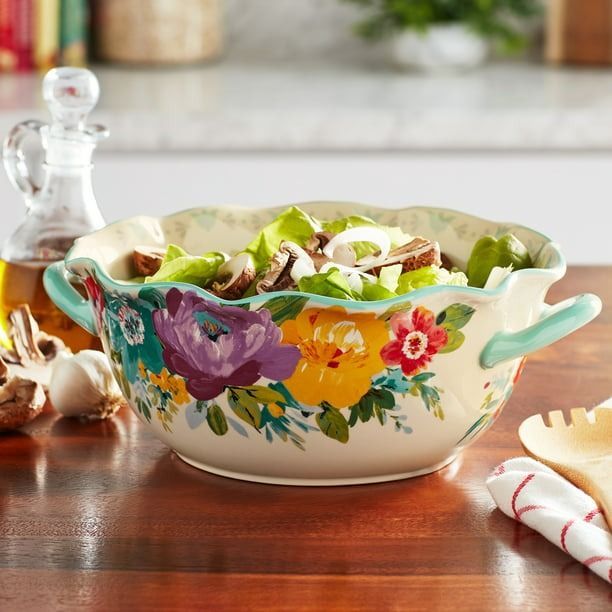 The Pioneer Woman Sweet Romance Blossom Serving Bowl