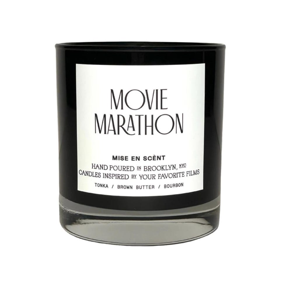 Movie Marathon Candle