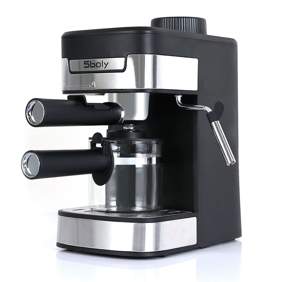 Sboly Espresso Machine with Milk Frother
