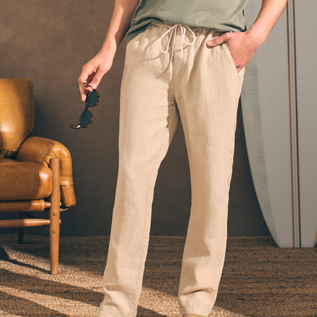 Reserve Pull On Linen Pant