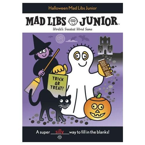 Halloween Mad Libs Junior: Permainan Kata Terhebat di Dunia