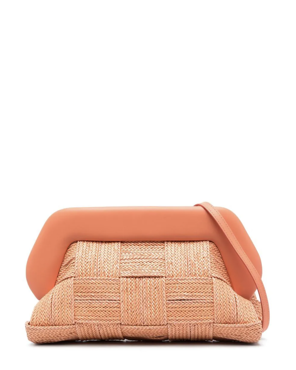Apricot Mini Straw Bag - A Minimalist Summer Vacation Accessory
