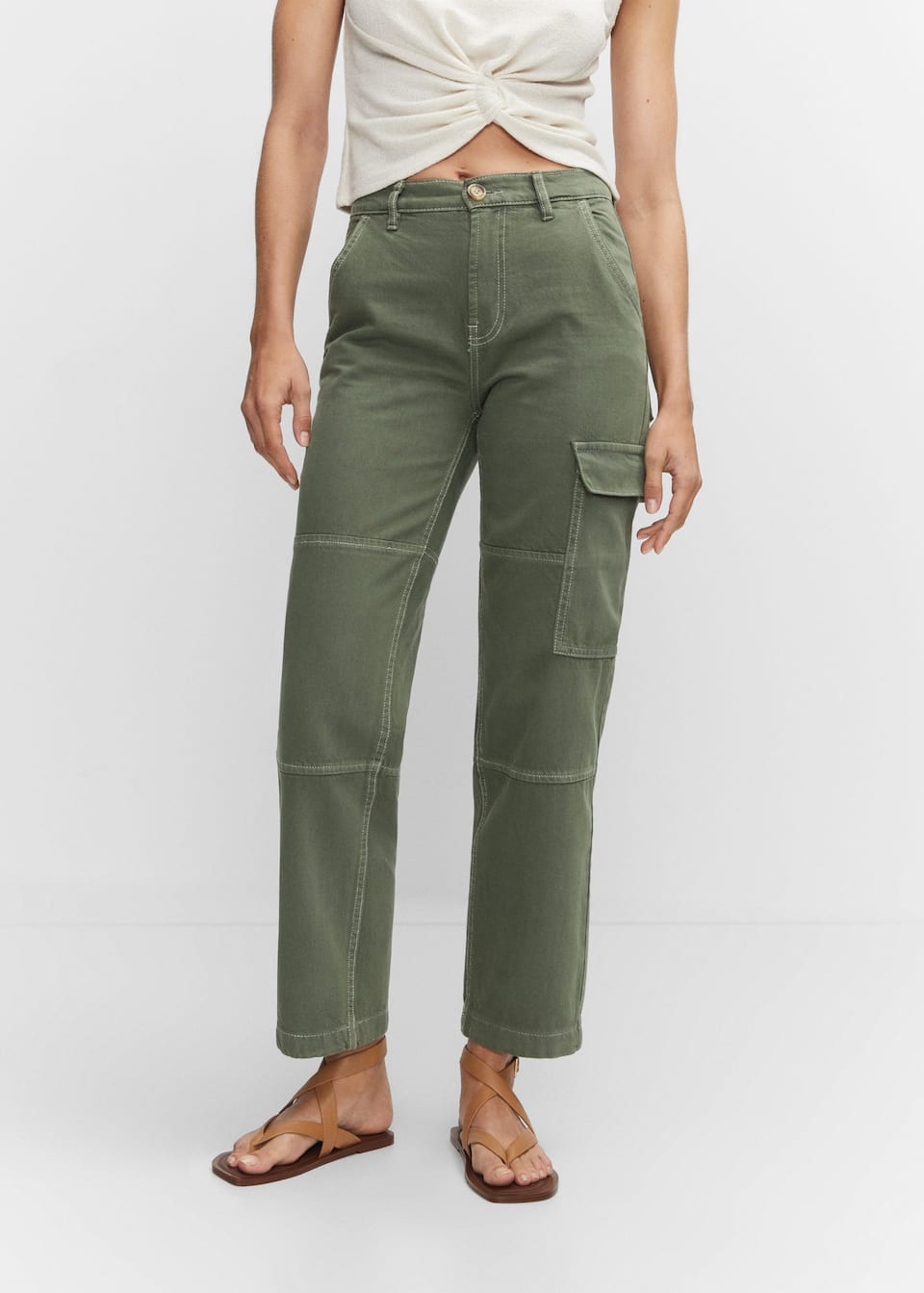 Pocket cargo jeans