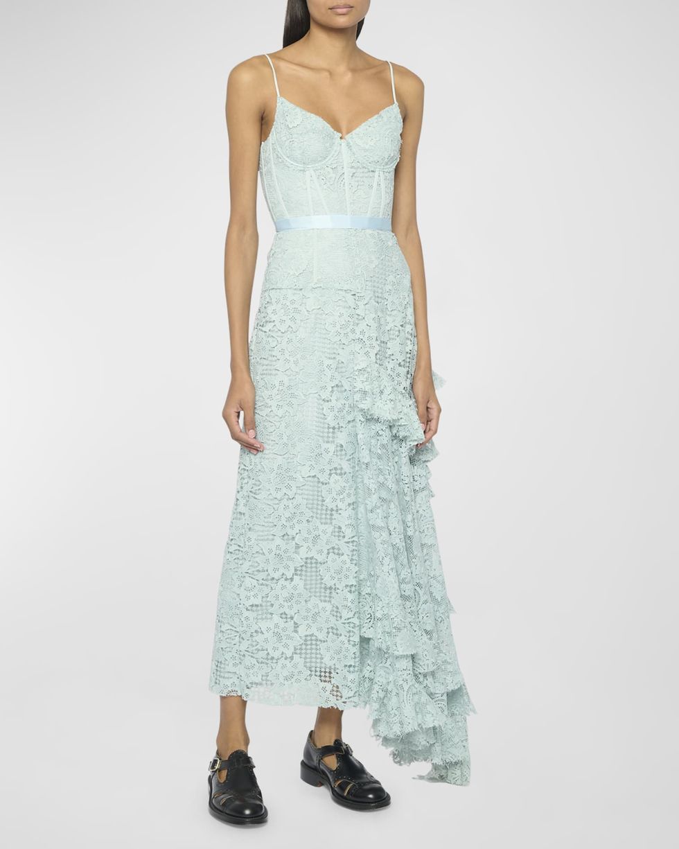 Shop Taylor Swift's Blue Erdem Dress from Jack Antonoff's Wedding