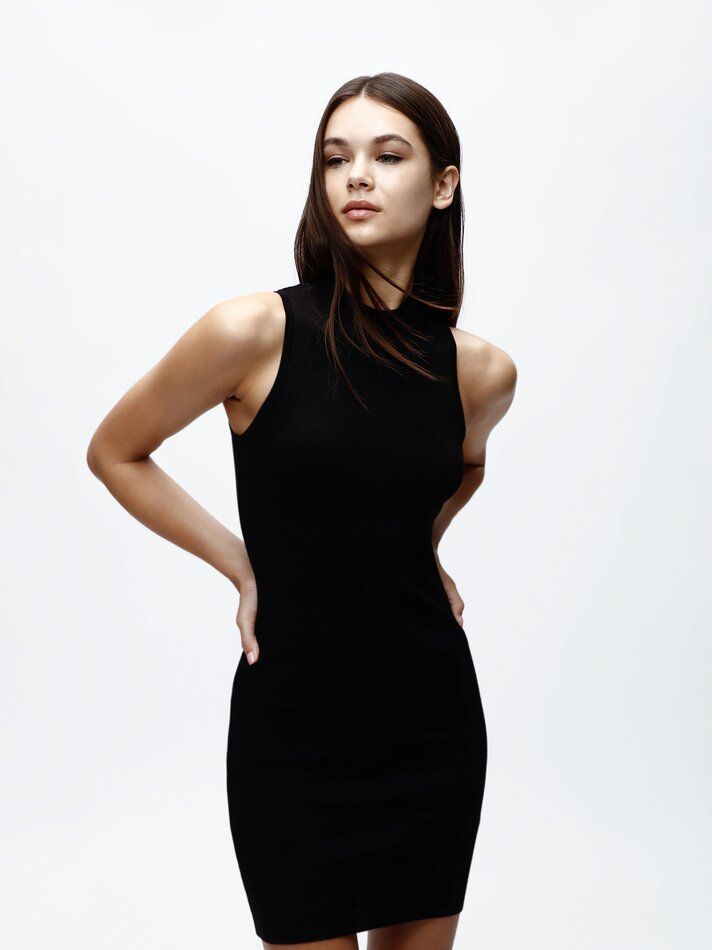 Lefties vestido negro hot sale