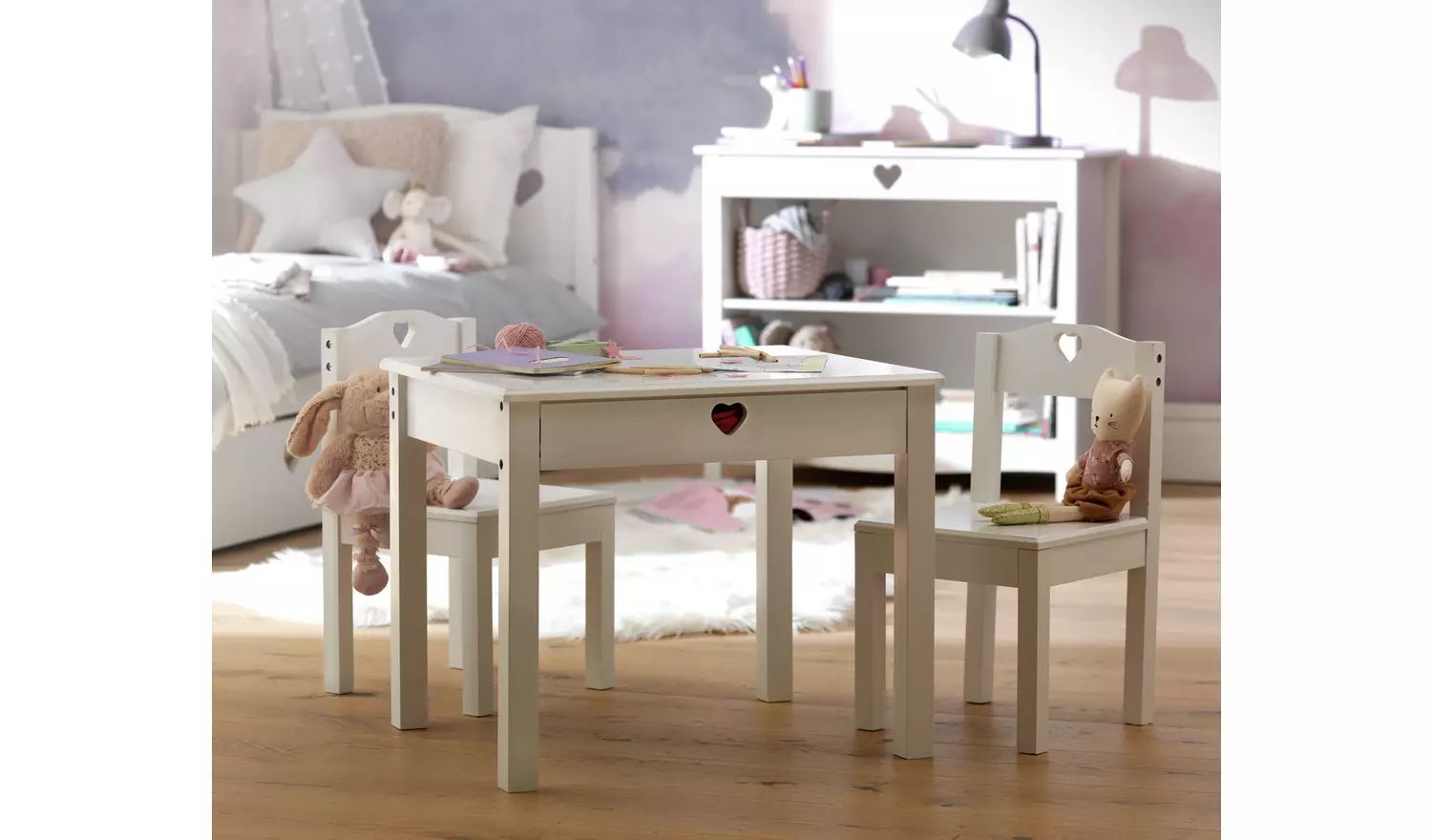 Small table and 2 chairs online argos