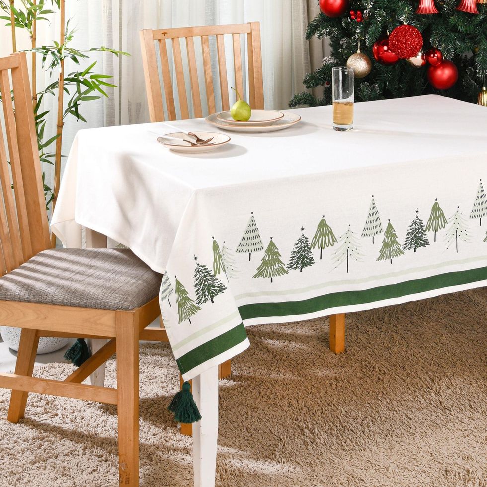 Folkulture Christmas Tablecloth
