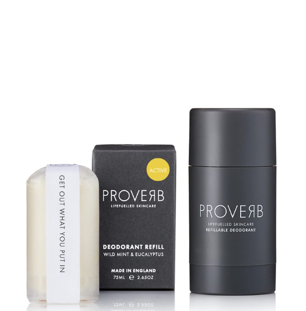 Proverb Natural Refillable Deodorant Starter Set 