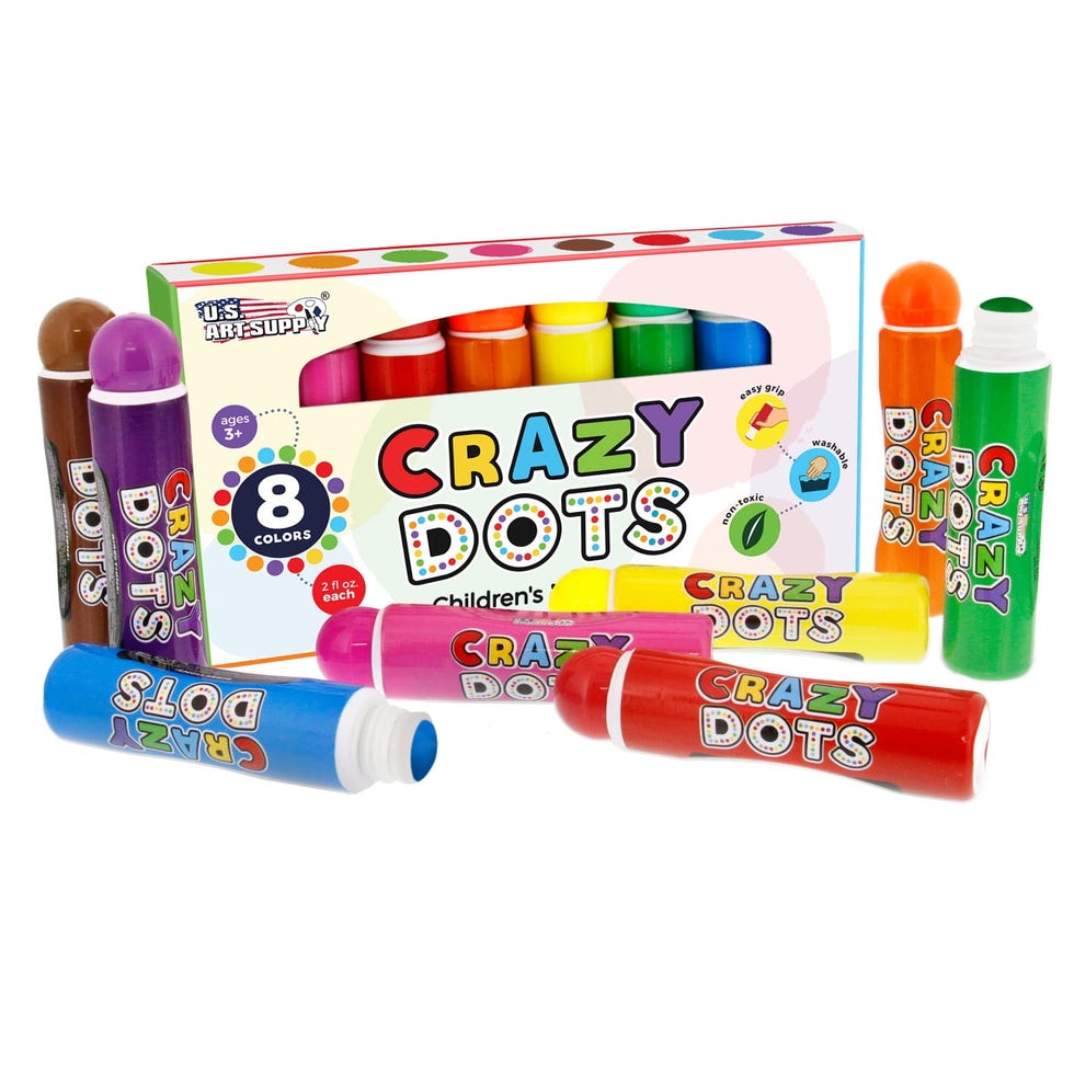8 Color Crazy Dots Childrens Dot Markers 8 Color Crazy Dots Childrens Dot Markers